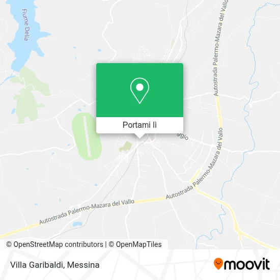 Mappa Villa Garibaldi