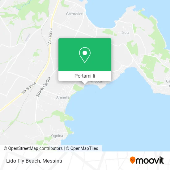 Mappa Lido Fly Beach