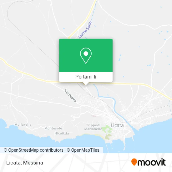 Mappa Licata