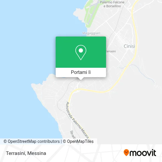 Mappa Terrasini