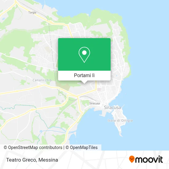 Mappa Teatro Greco