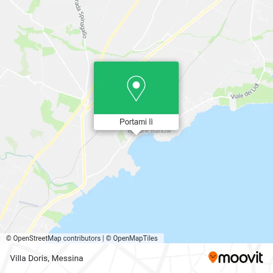 Mappa Villa Doris