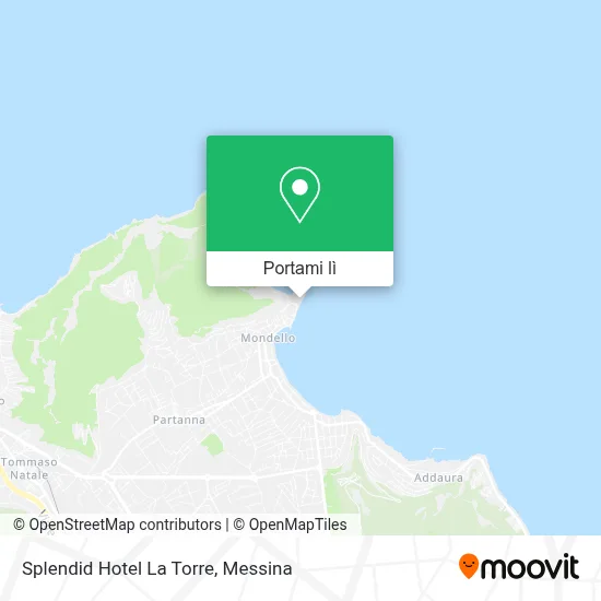 Mappa Splendid Hotel La Torre