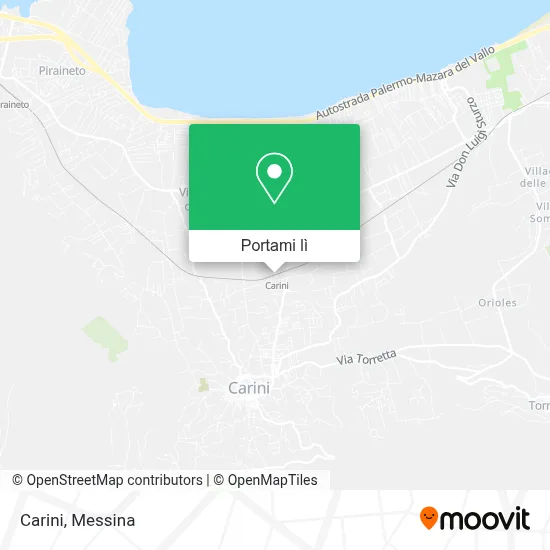 Mappa Carini