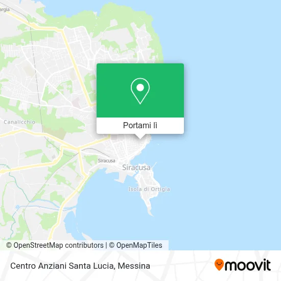 Mappa Centro Anziani Santa Lucia