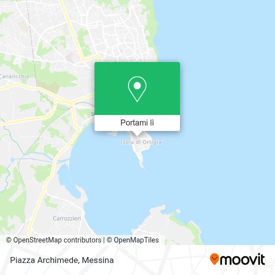 Mappa Piazza Archimede
