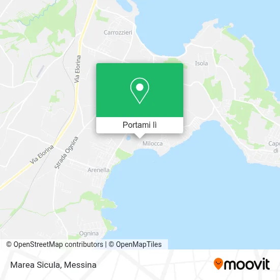 Mappa Marea Sicula