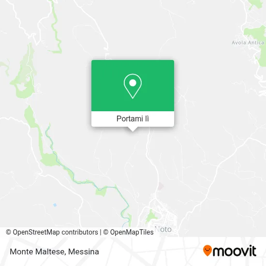 Mappa Monte Maltese
