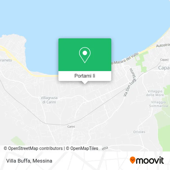 Mappa Villa Buffa