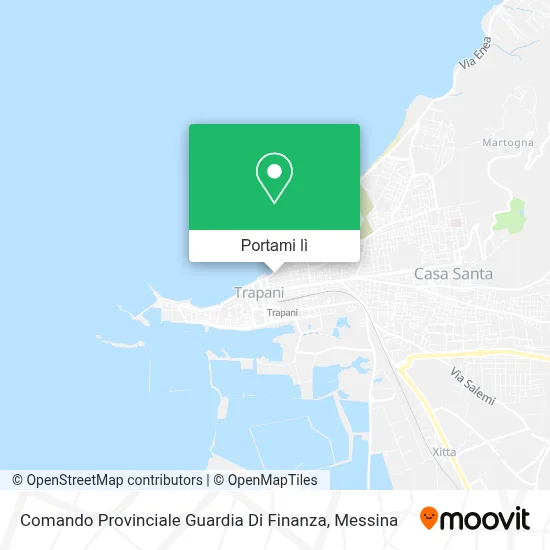Mappa Comando Provinciale Guardia Di Finanza