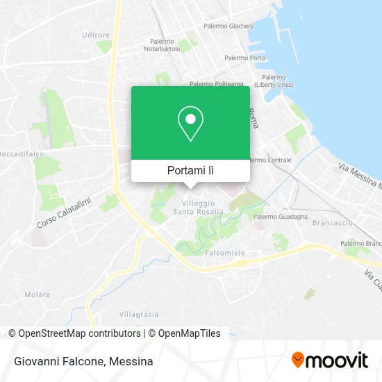 Mappa Giovanni Falcone