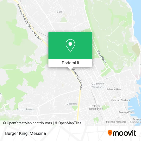 Mappa Burger King