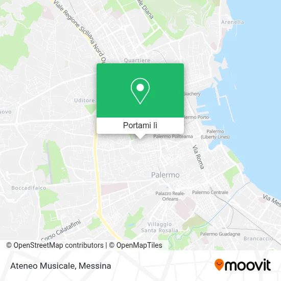 Mappa Ateneo Musicale