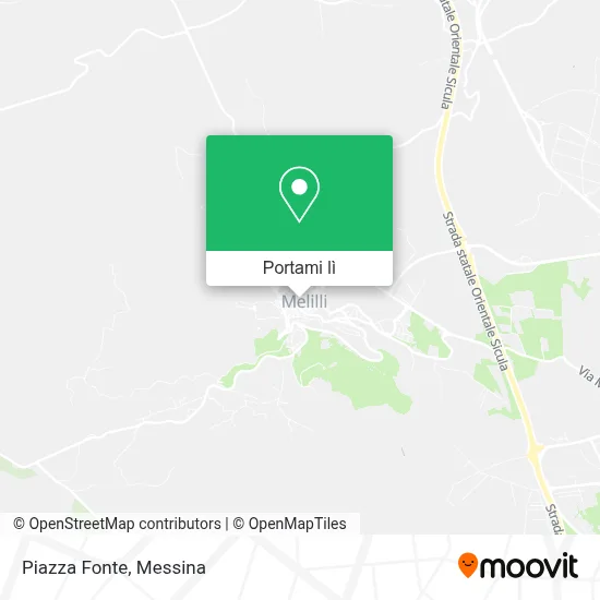 Mappa Piazza Fonte