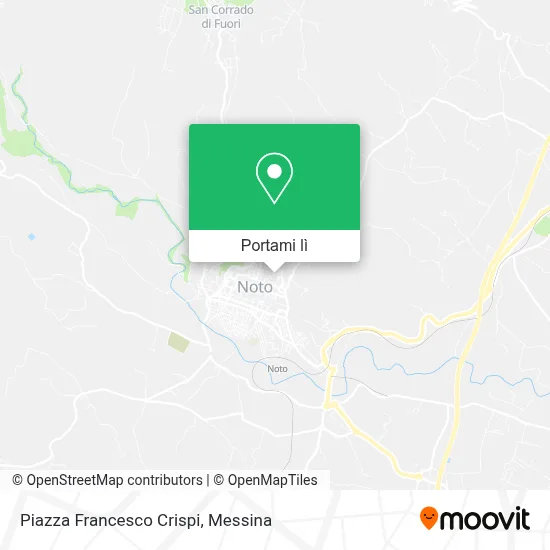 Mappa Piazza Francesco Crispi