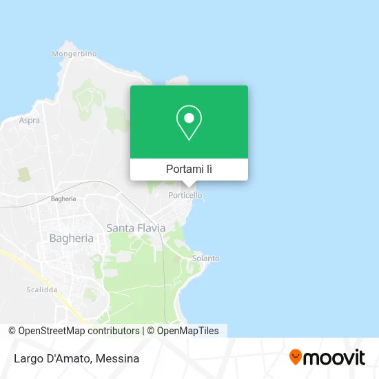 Mappa Largo D'Amato