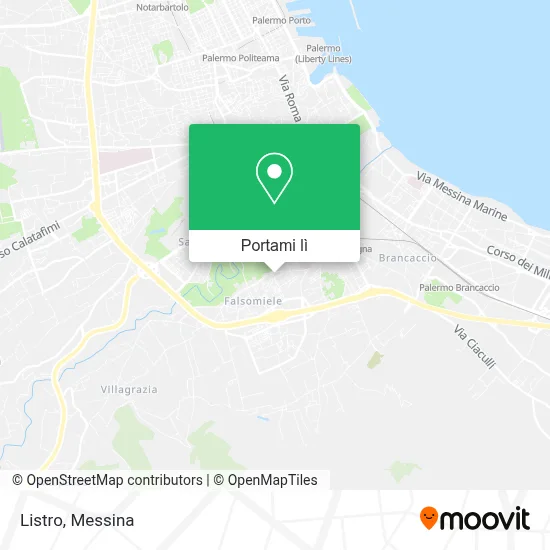 Mappa Listro