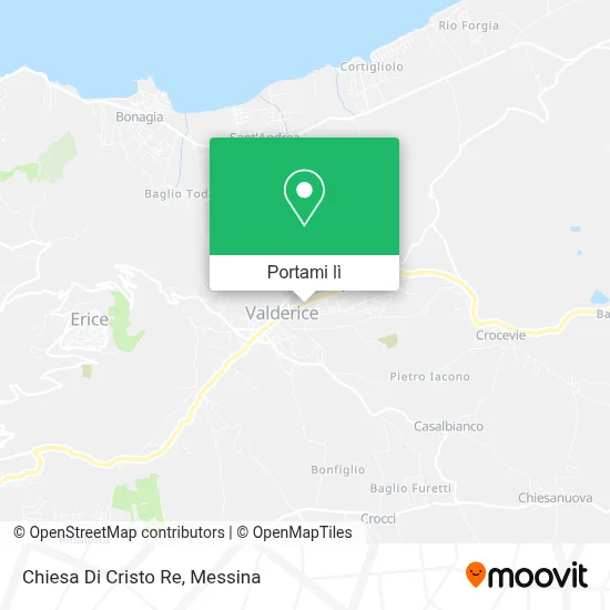 Mappa Chiesa Di Cristo Re