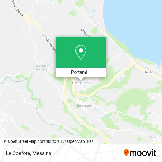 Mappa Le Coefore