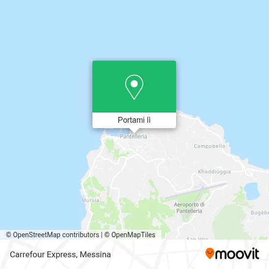 Mappa Carrefour Express