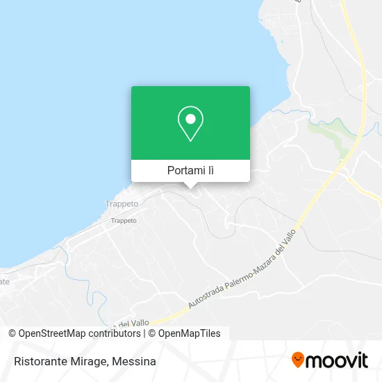 Mappa Ristorante Mirage