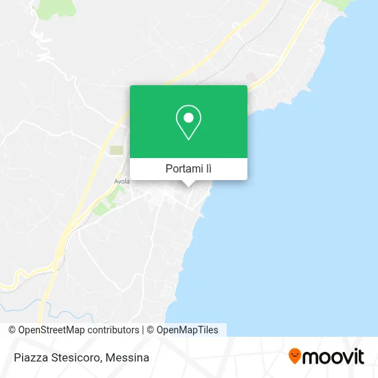 Mappa Piazza Stesicoro