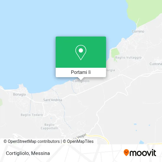 Mappa Cortigliolo