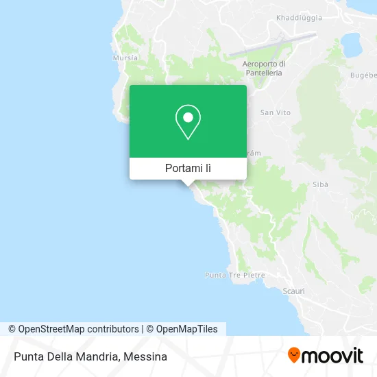Mappa Punta Della Mandria