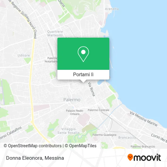 Mappa Donna Eleonora