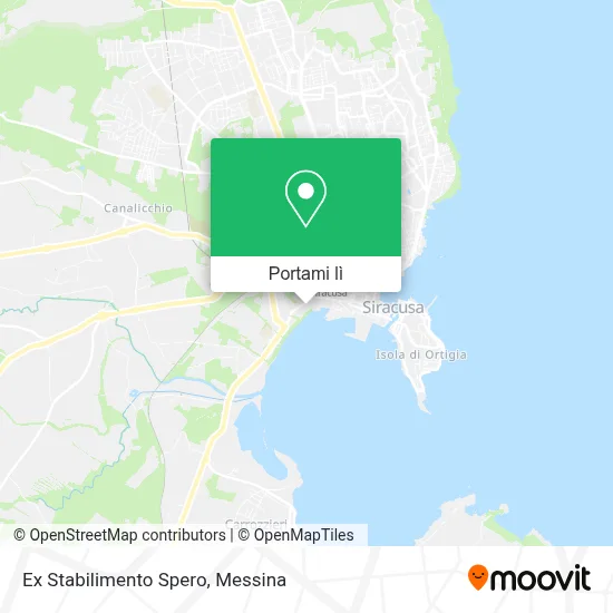 Mappa Ex Stabilimento Spero