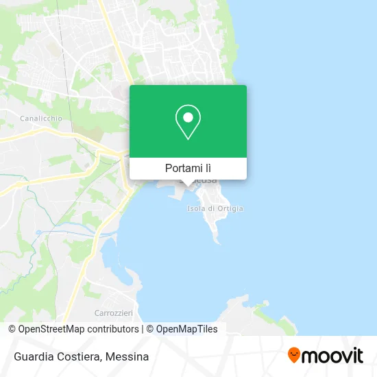Mappa Guardia Costiera