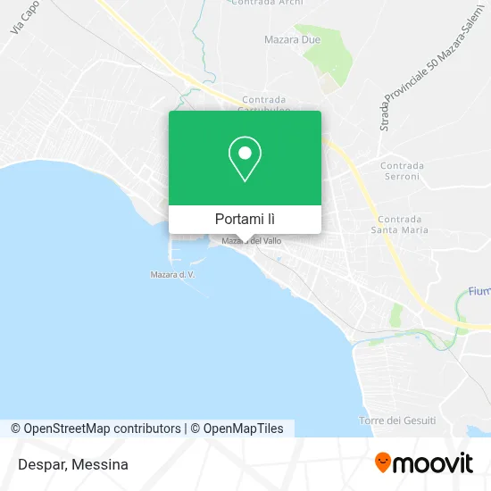 Mappa Despar