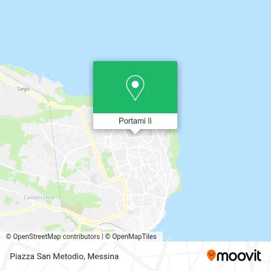Mappa Piazza San Metodio