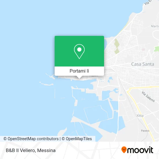 Mappa B&B Il Veliero