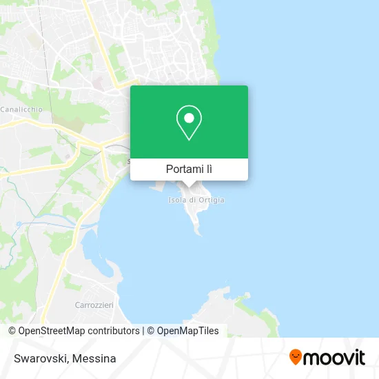 Mappa Swarovski