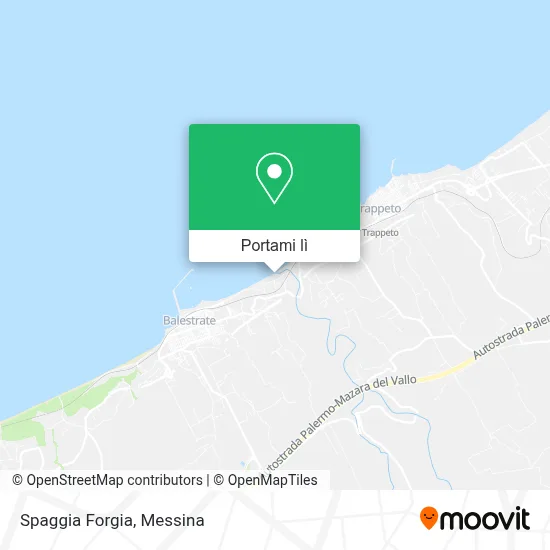 Mappa Spaggia Forgia