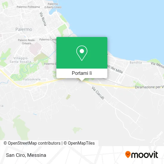 Mappa San Ciro