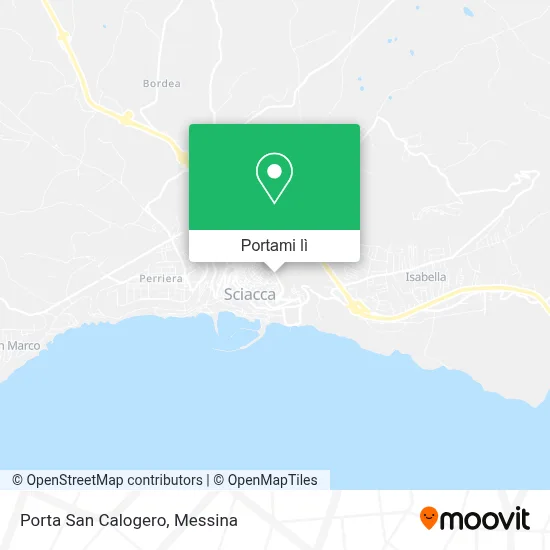 Mappa Porta San Calogero