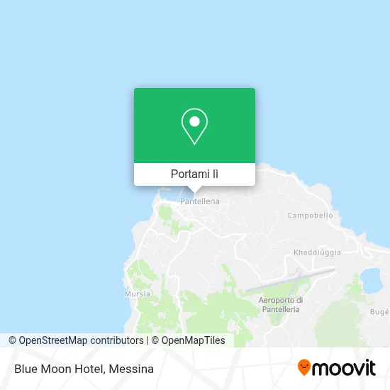 Mappa Blue Moon Hotel