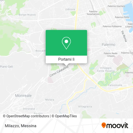 Mappa Milazzo