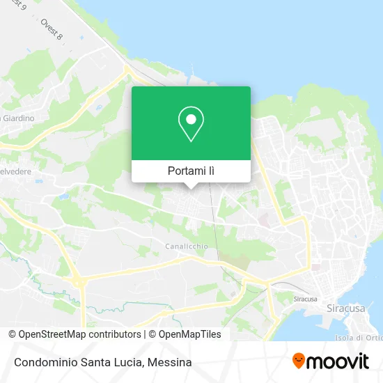 Mappa Condominio Santa Lucia