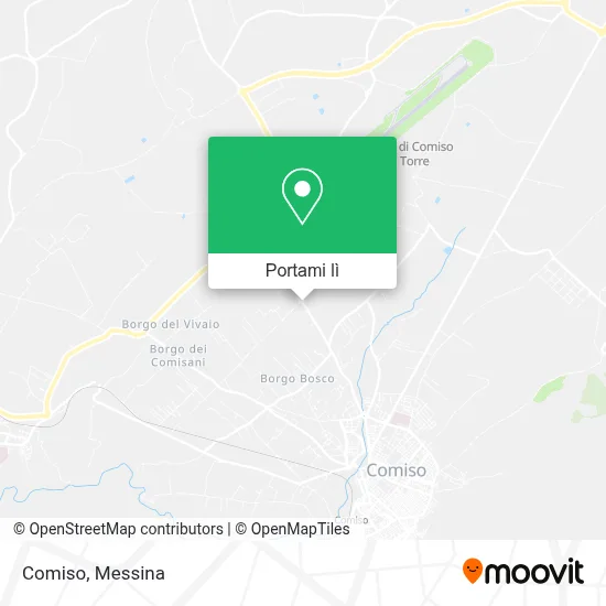 Mappa Comiso