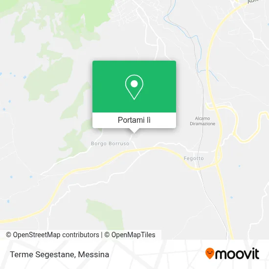 Mappa Terme Segestane