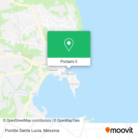 Mappa Pontile Santa Lucia