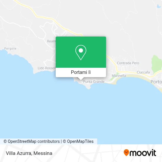 Mappa Villa Azurra