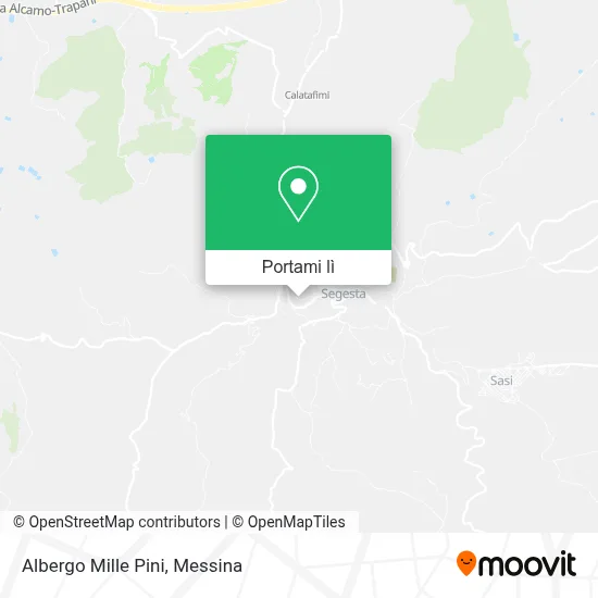 Mappa Albergo Mille Pini