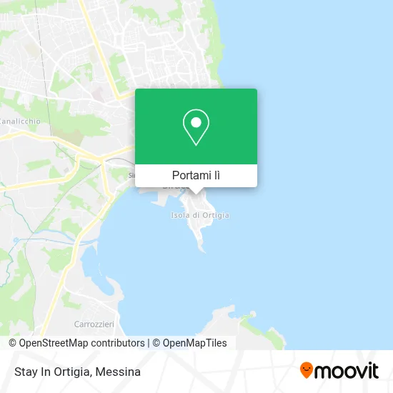 Mappa Stay In Ortigia