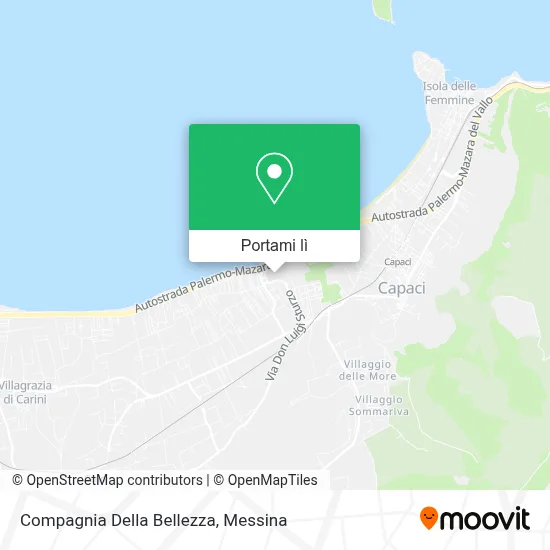 Mappa Compagnia Della Bellezza