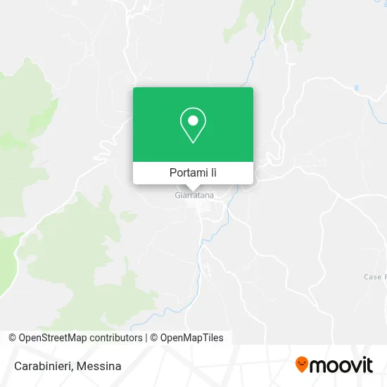 Mappa Carabinieri