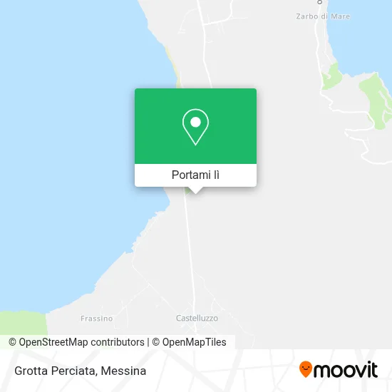 Mappa Grotta Perciata